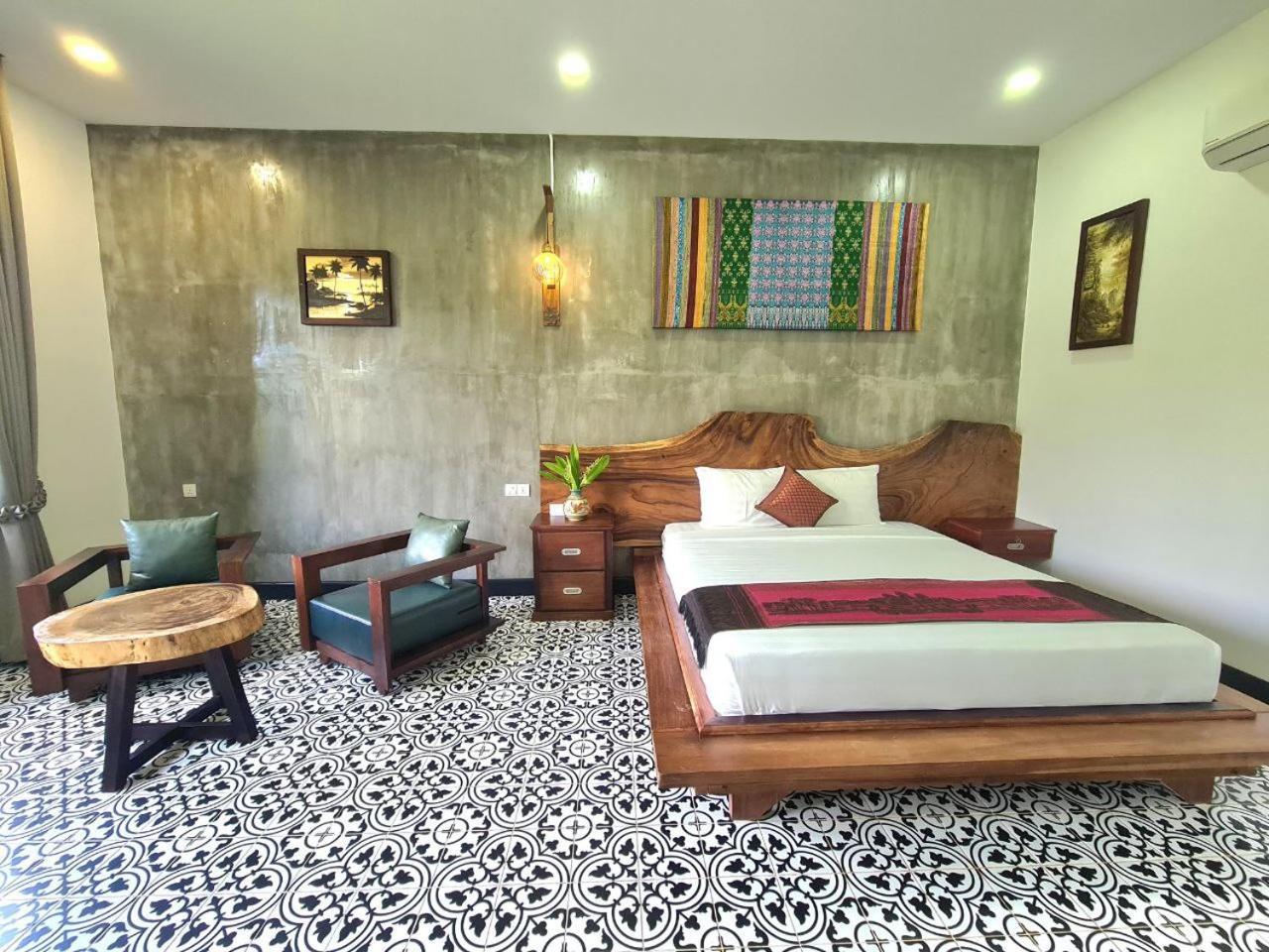 Villa Romduol Kampot Extérieur photo